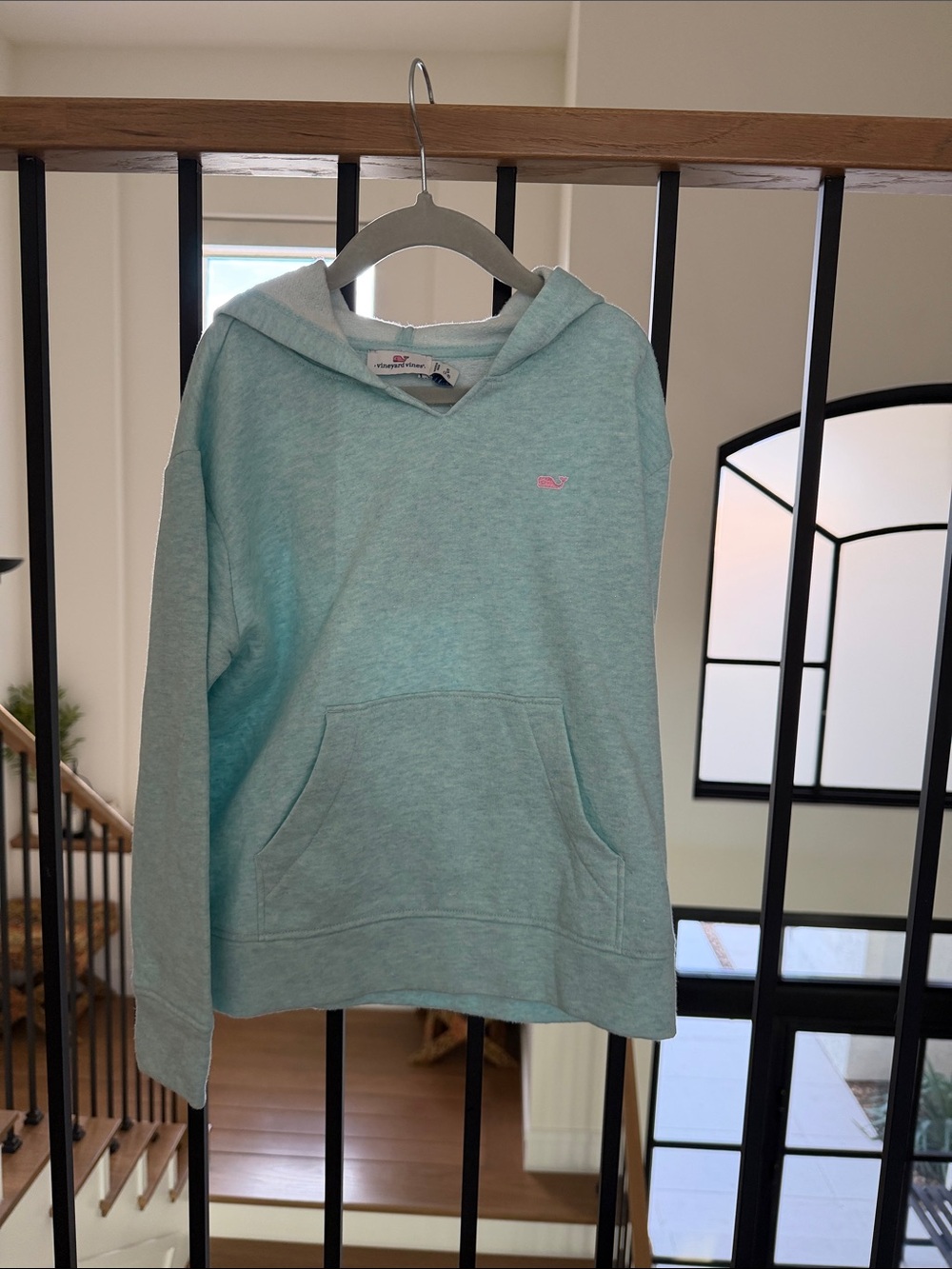 Vineyard Vines Women's Mint Aqua Hooded Pullover